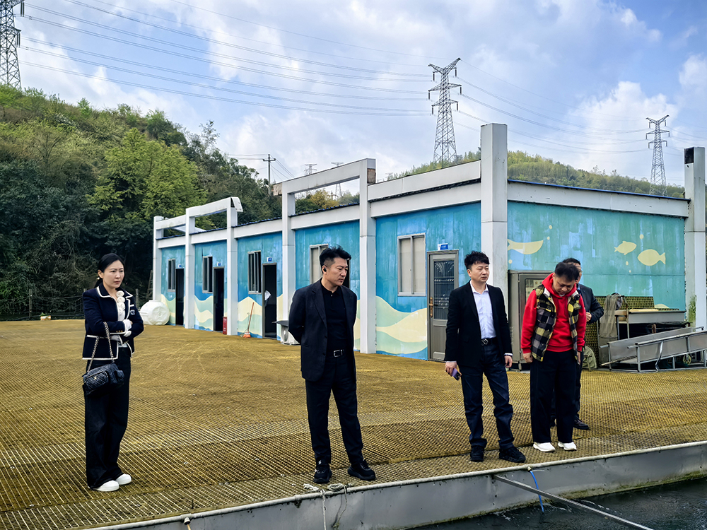北鱼集团与华裕集团到贵阳罗家寨水库考察循环水养殖系统